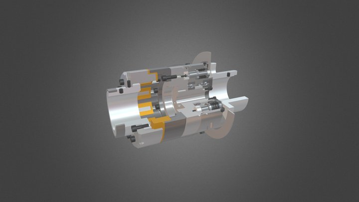 EAS®-dutytorque - Die Kupplung für Extruder 3D Model