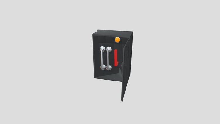 Fusebox - low poly (animated) – Modello 3D gratuito STL