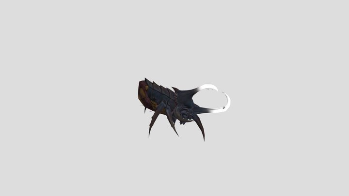 Insect Horn Die – Free 3D Model STL