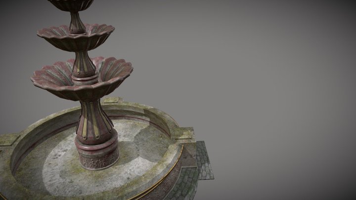 Fountain 3D Model