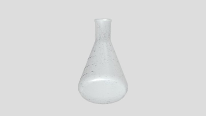 Glass Beaker 3D Model
