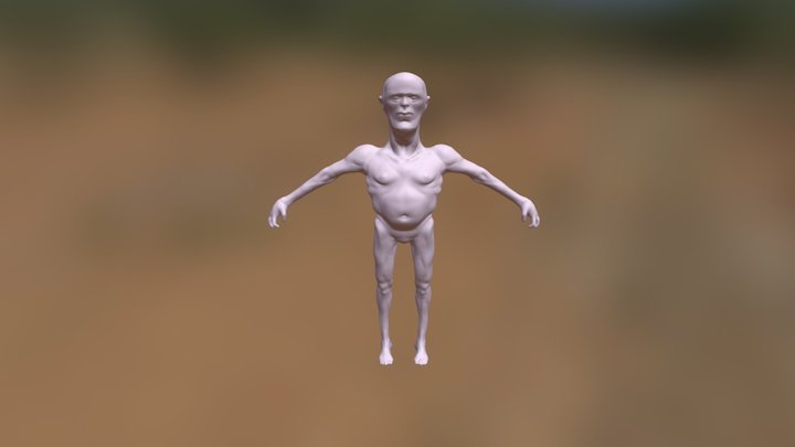 BOI (with eyes) 3D Model