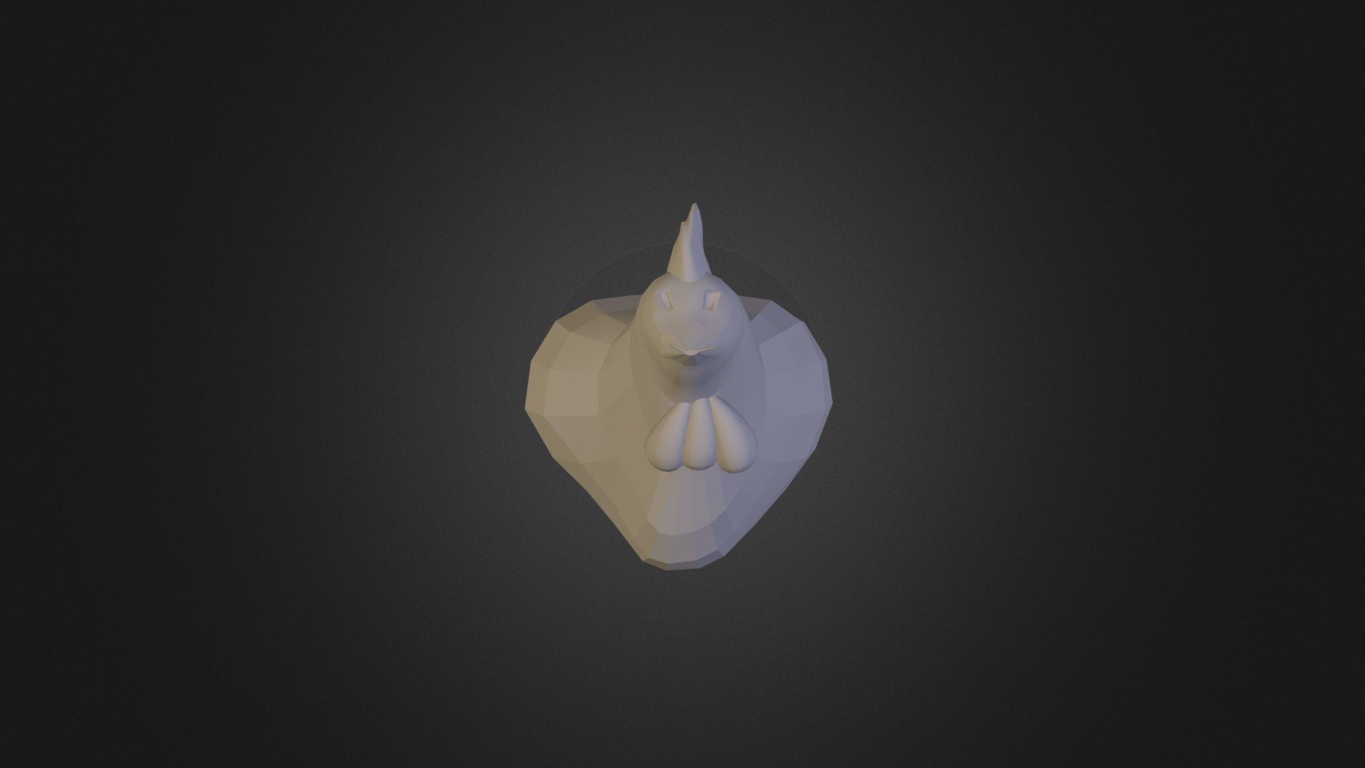chicken toon - 3D model by mahsumd [8180558] - Sketchfab