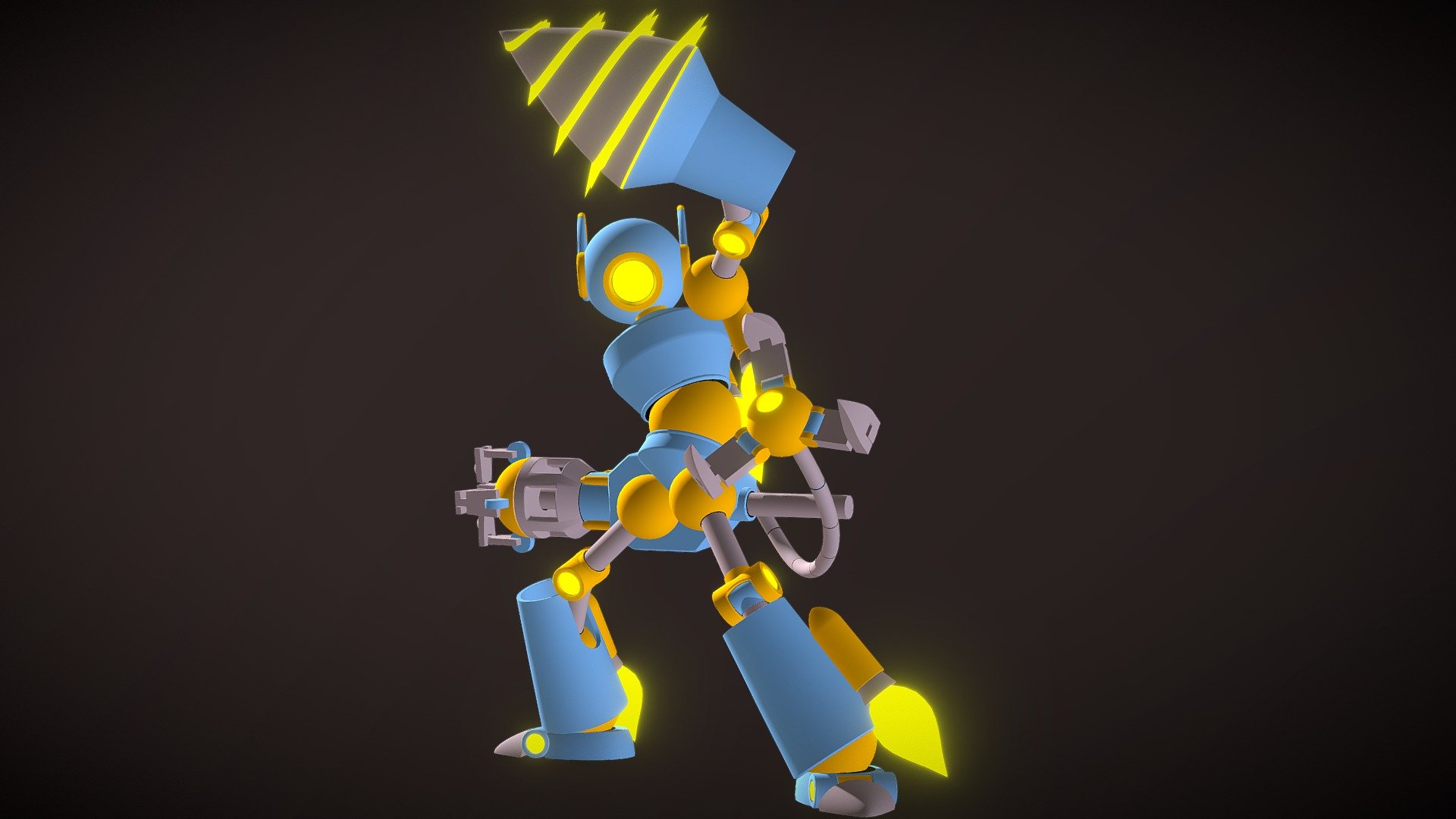 Phil MK II 1.0 - 3D model by DomCreek [818071a] - Sketchfab