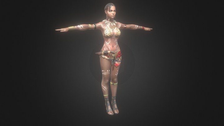 ResidentEvil5 - Sheva Alomar (Savage) – Modèle 3D gratuit STL