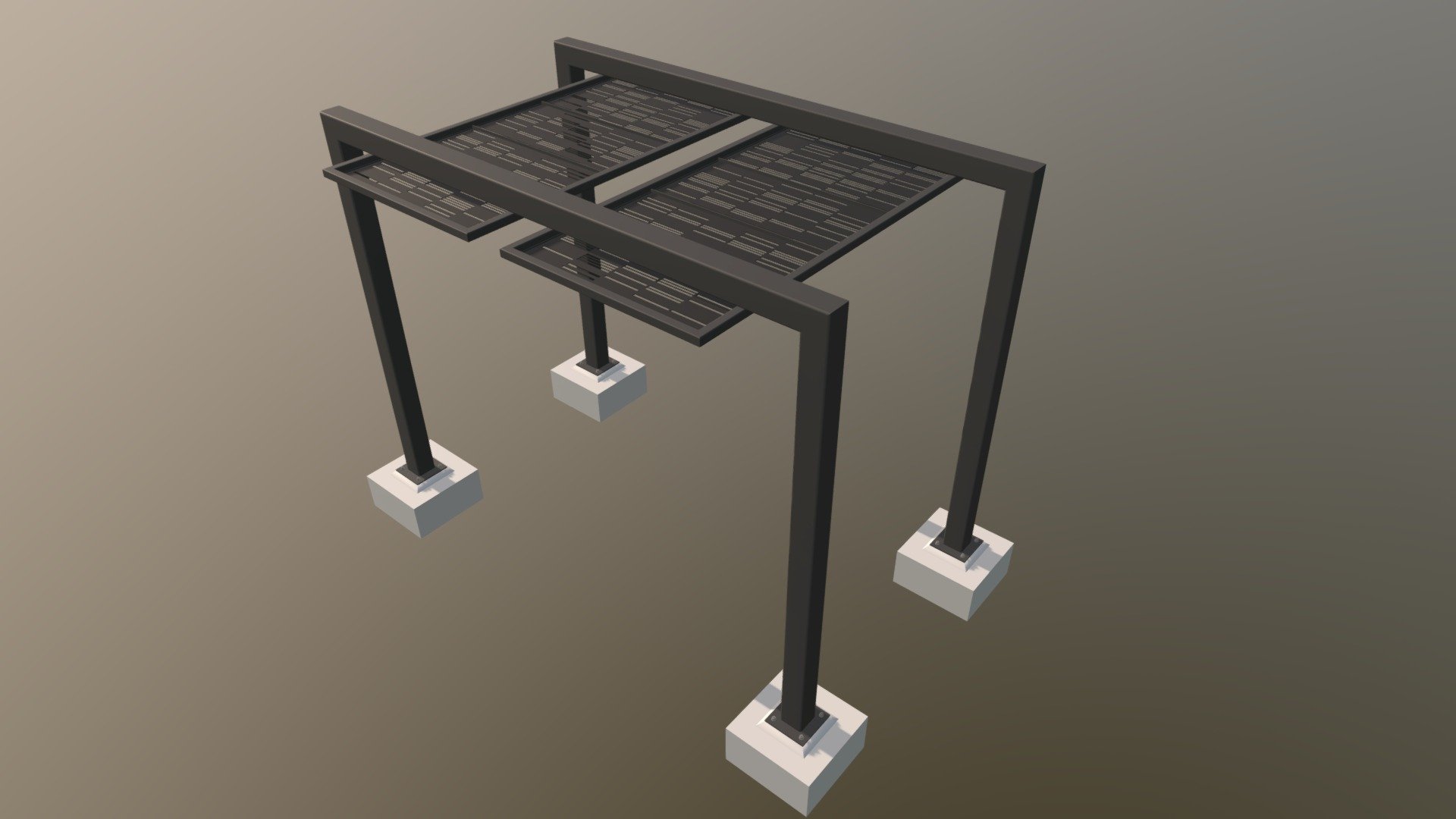 Rear Yard Shade Structure- Hertig Residence