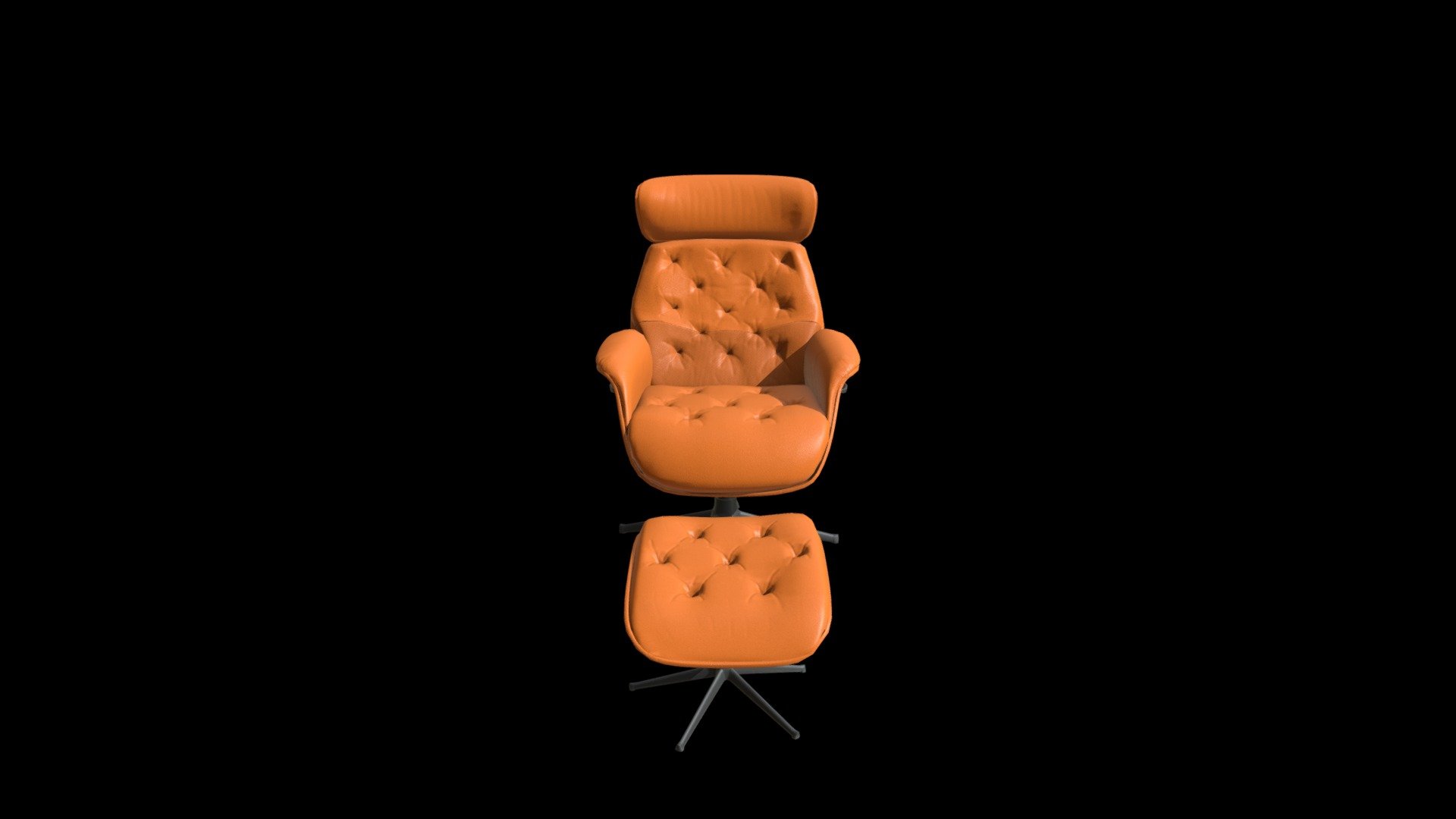 Arm Chair Design with foot rest (Kaushik Bhuyan)