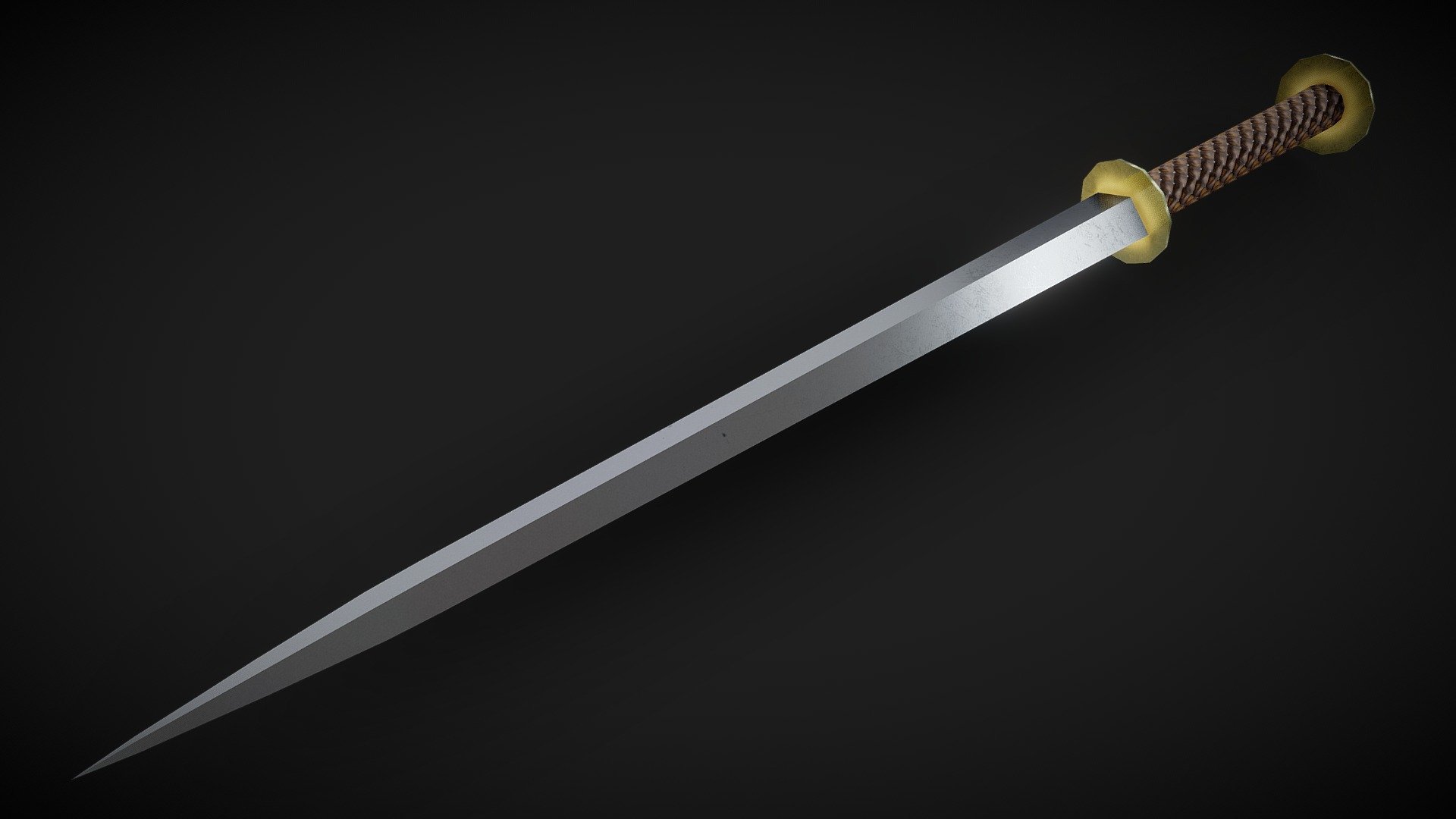 Rondel dagger - Buy Royalty Free 3D model by Joan LP (@joanlahots ...