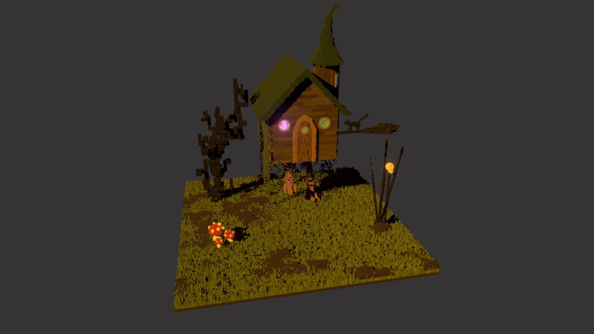 Baba Yaga's Hut on Chicken's legs