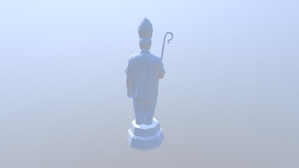 Black Bishop Chess Piece