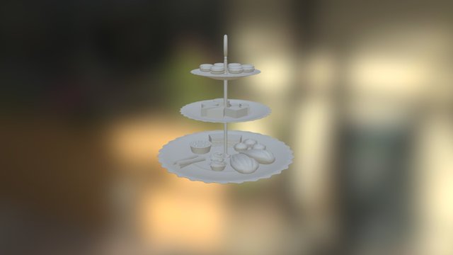 High Tea 3D Model