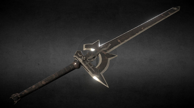 Kirito's elucidator 3D Model