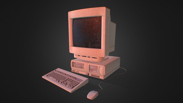 old computer 3D Model