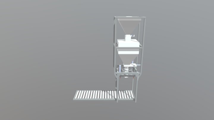 Big Bag Filling Machine 3D Model