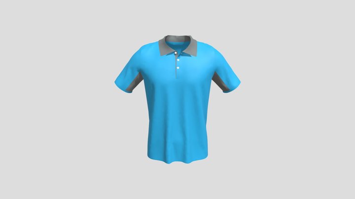 t-shirt-polo 3D Model