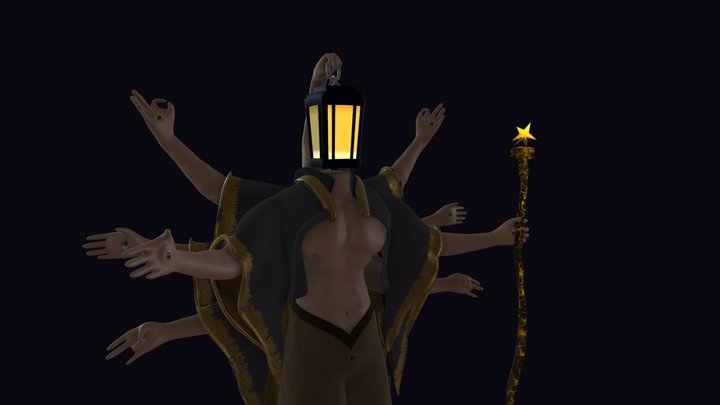 IX: The Hermit 3D Model