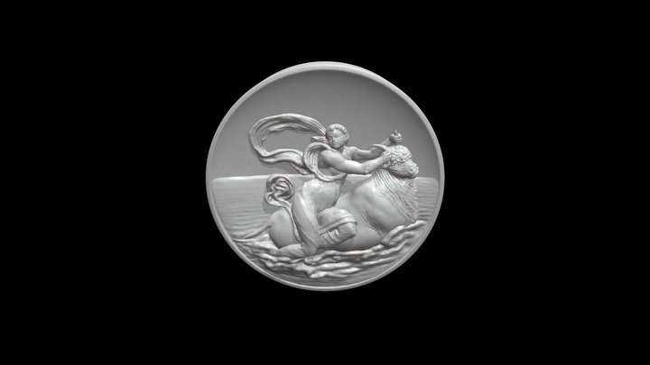 medallion 3 3D Model