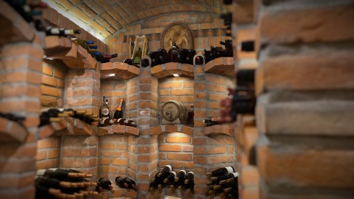 wine cellar 3D Model