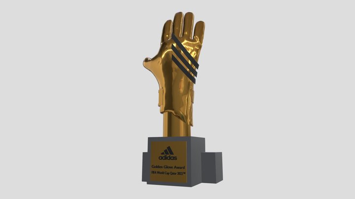 World Cup Golden Glove Award 3D Model