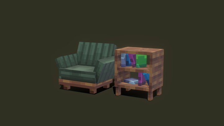 🛏️ Bedroom Stuff l FREE MODEL 3D Model