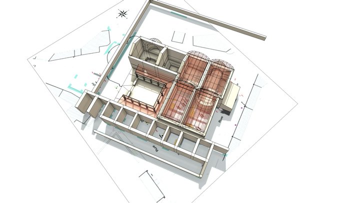 Jublains-les thermes-WIP 3D Model