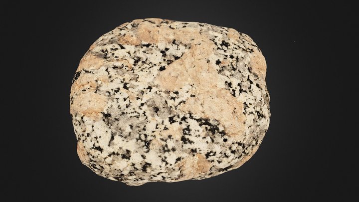Igneous Rock A 3D Model