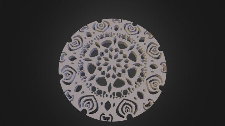 מנדלה-עיצוב אישי 3D Model