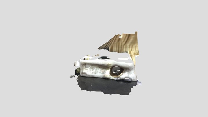 air intake lado derecho golf mk3 frente 3D Model