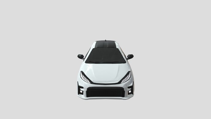 Toyota Yaris GR 3D Model
