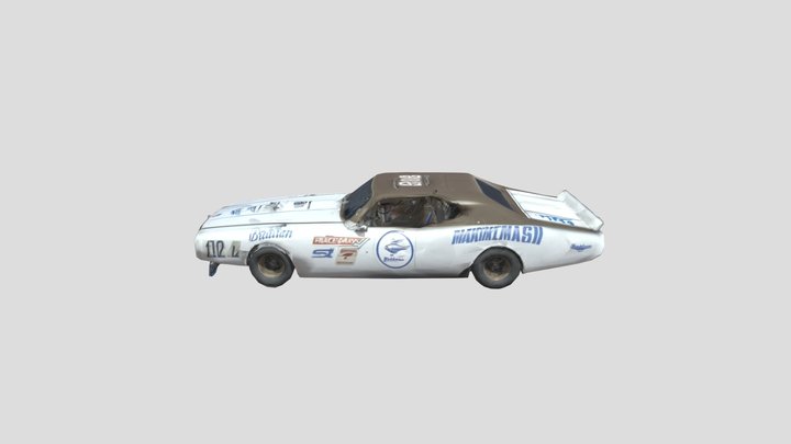Dodge Charger third generation Race car 3D Model