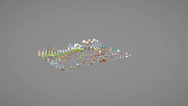 Nature Pack 3D Model