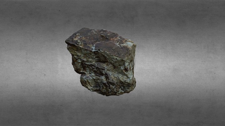 Jasper rock - 2nd scan. 3D Model