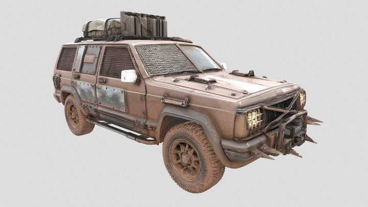 Rusty-car 3D models - Sketchfab