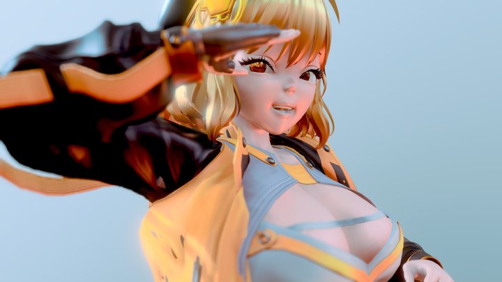 ANIS Nikke : Goddess Of Victory 3D Model