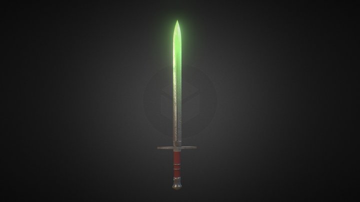 Sword from my game 3D Model