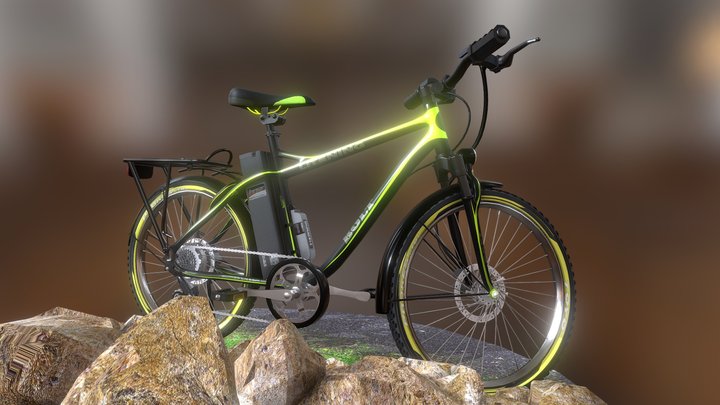 Dirt_Bycycle 3D Model