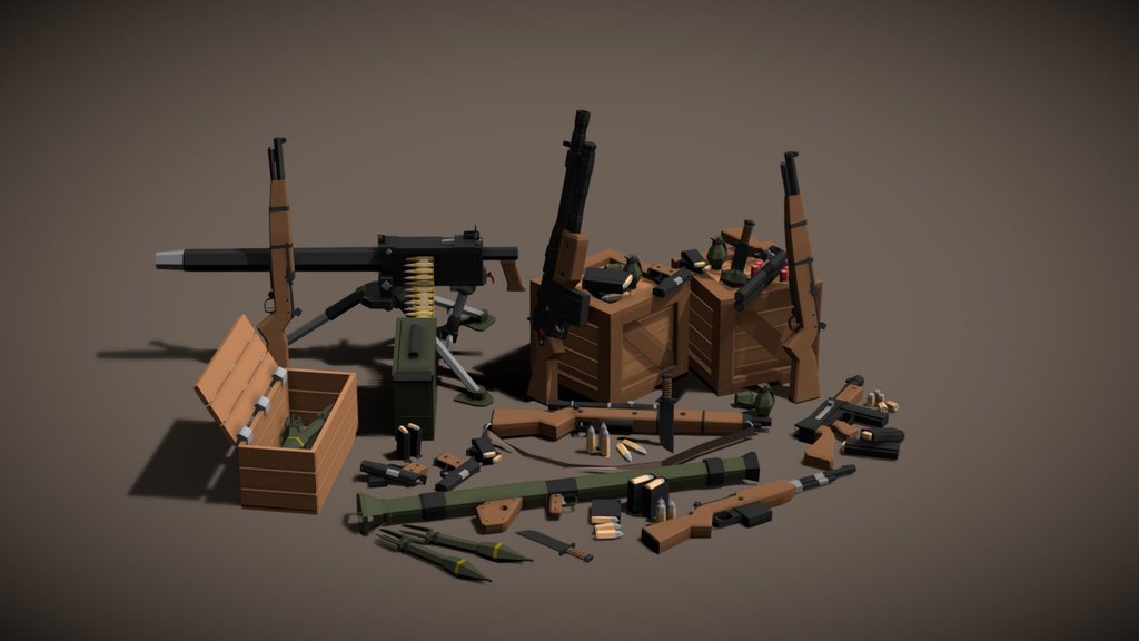 WW2 Weapons Pack