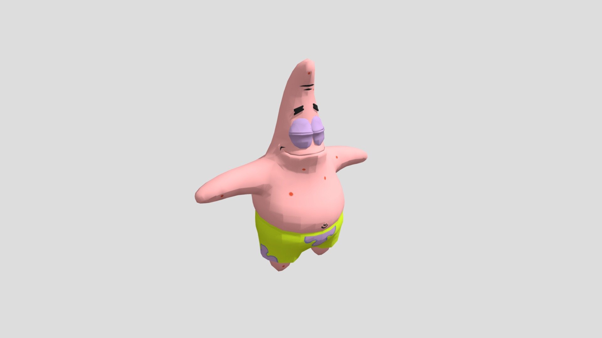Patrick - Battle for Bikini Bottom - Download Free 3D model by Ezra ...