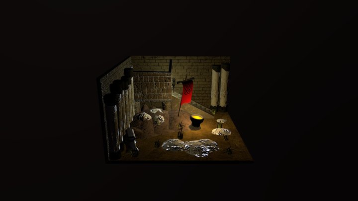 old_rune_scene 3D Model