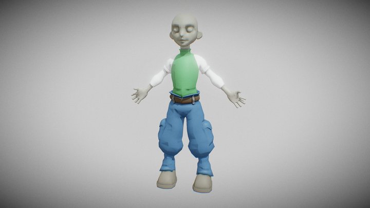 Cahracter 6 3D Model