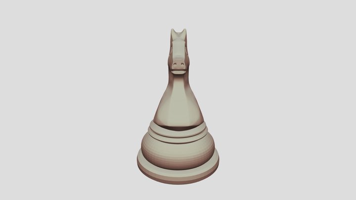 Chess Horse Exercise 3D Model