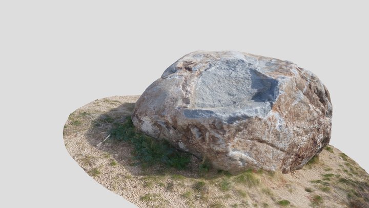 Joshua Tree CA, Rock2 3D Model