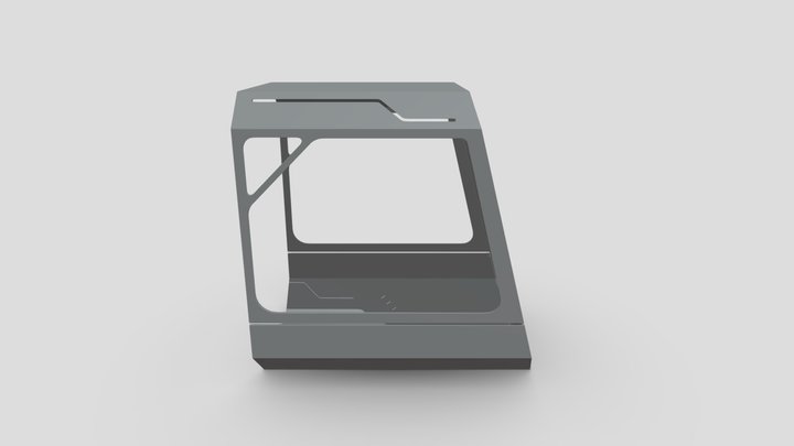Chassis Hard Surface 3D Model