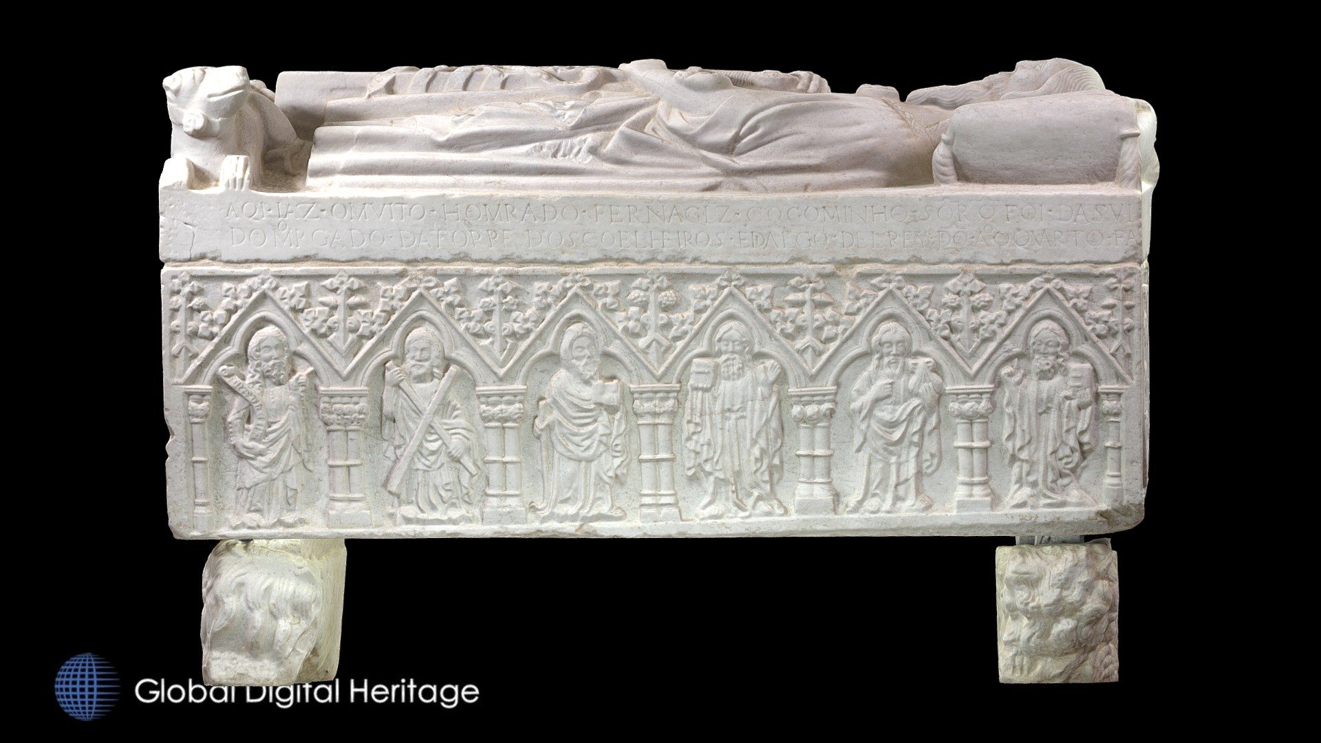 Tomb of Fernão Gonçalves Cogominho 1364 CE Evora