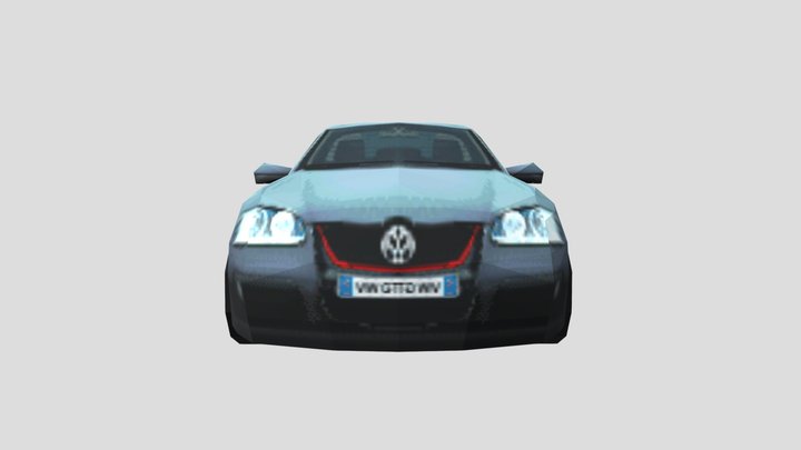 Volkswagen Golf – Modello 3D gratuito STL