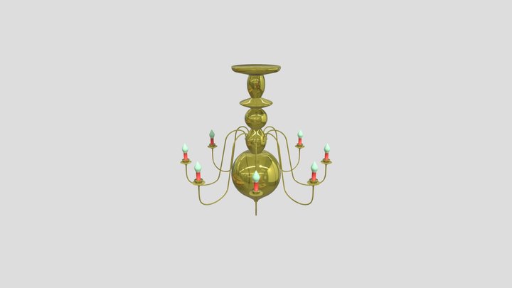 Chandelier 3D Model