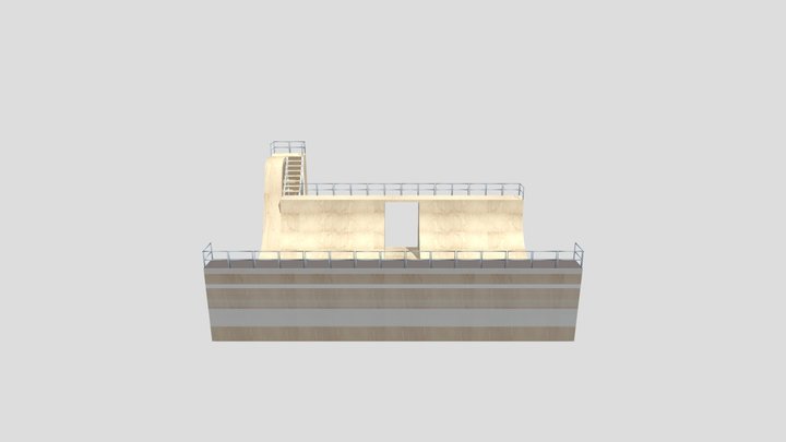 halfpipe uv 3D Model