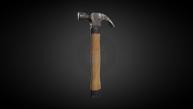 Claw hammer 3D Model