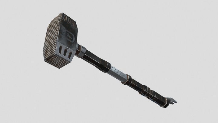 Sledgehammer 3D Model