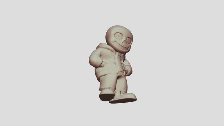 Sans Amiibo Figure - 5808481 3D Model